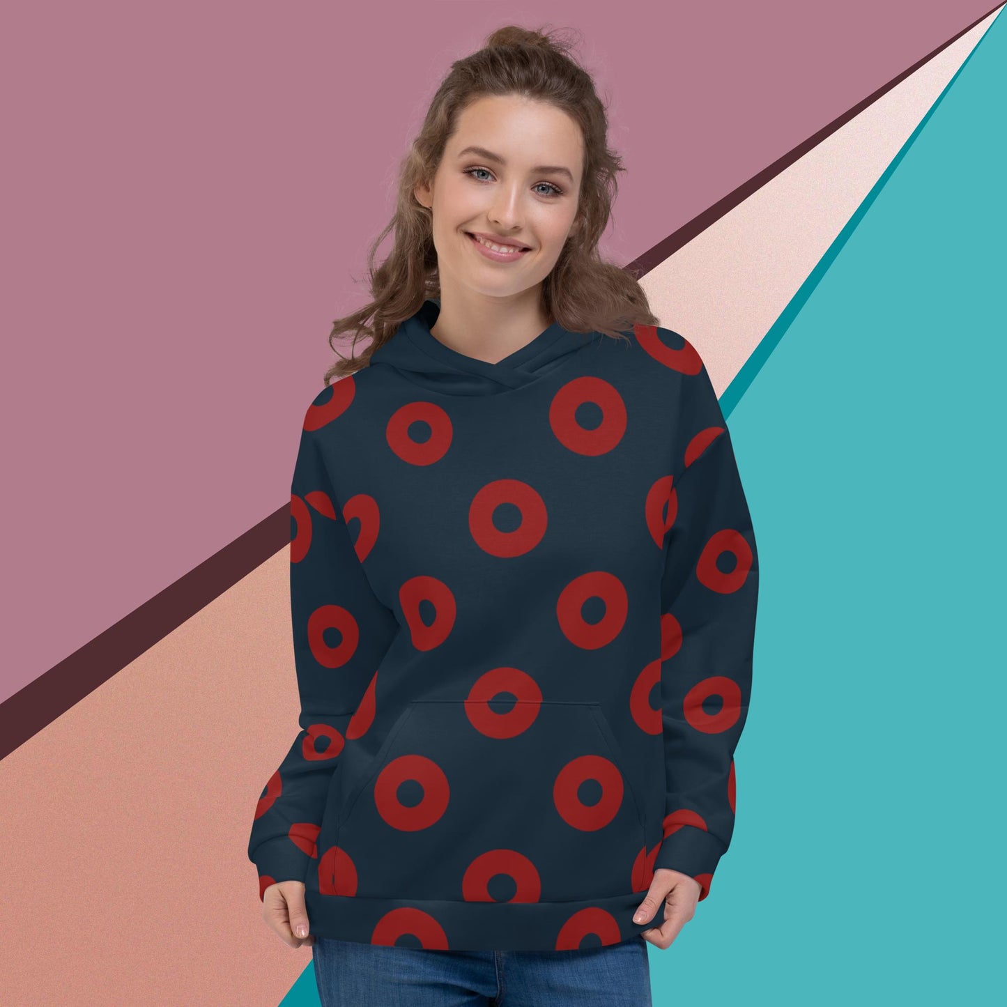Sharing In The Groove Donut Hoodie