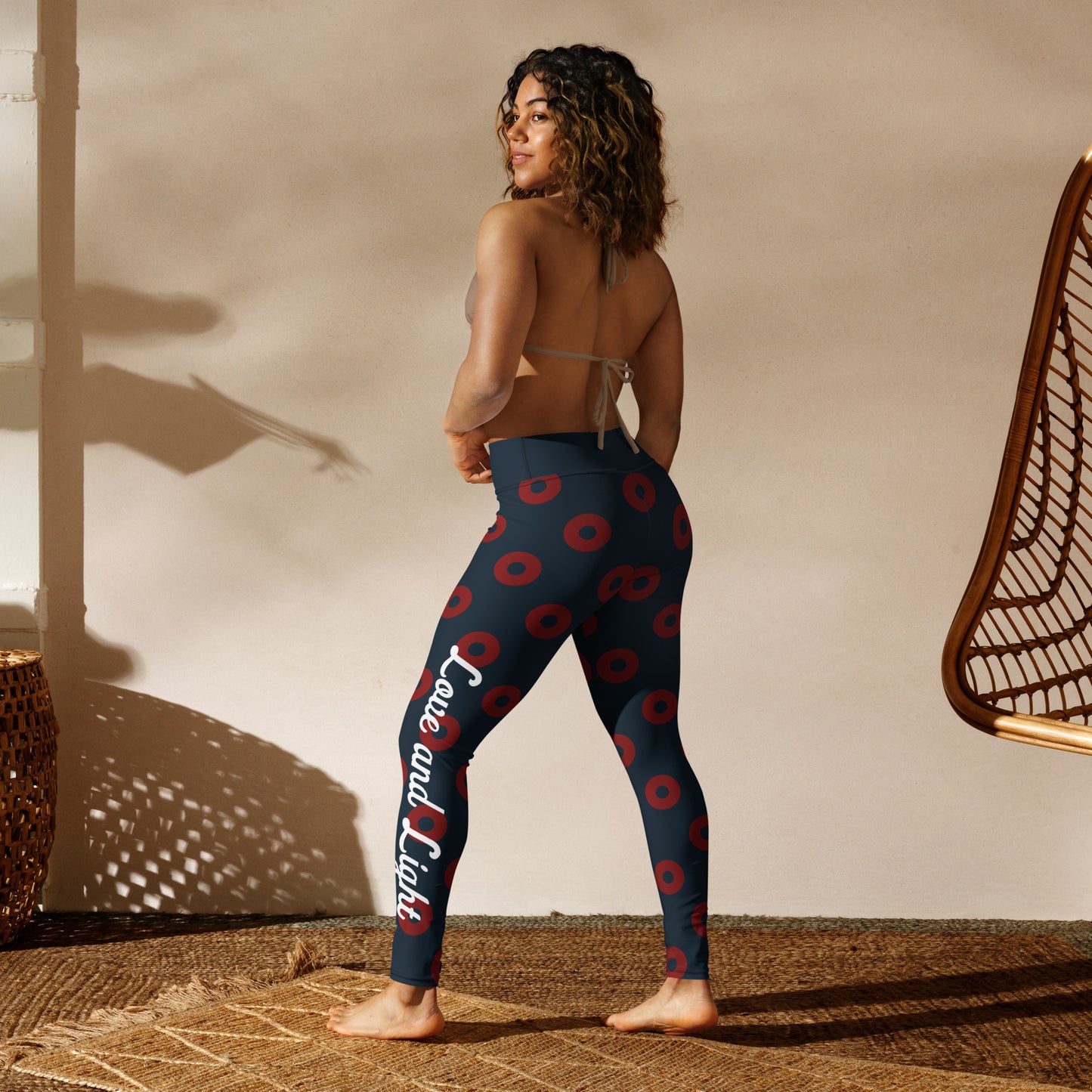 Phish Love and Light Yoga Leggings