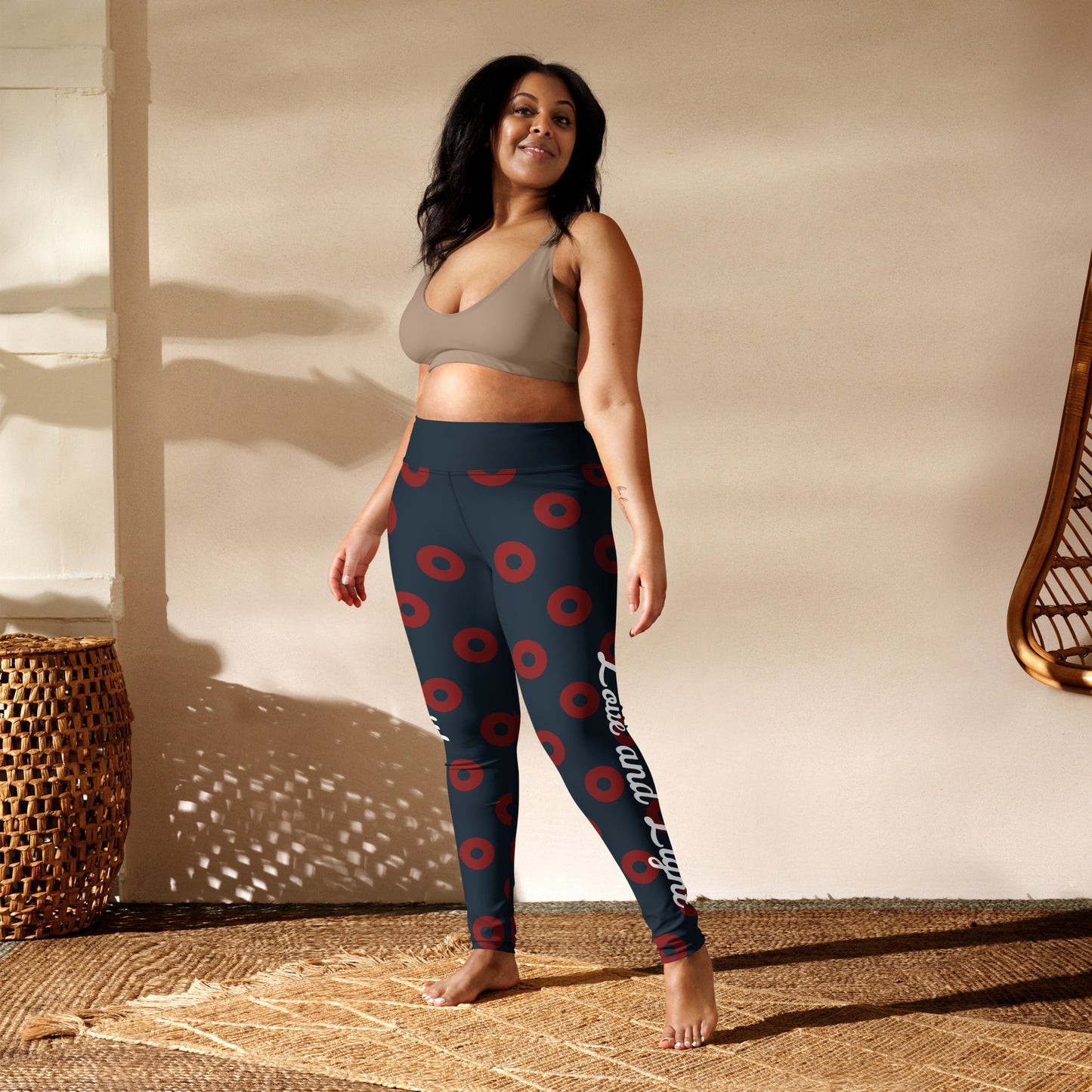 Phish Love and Light Yoga Leggings