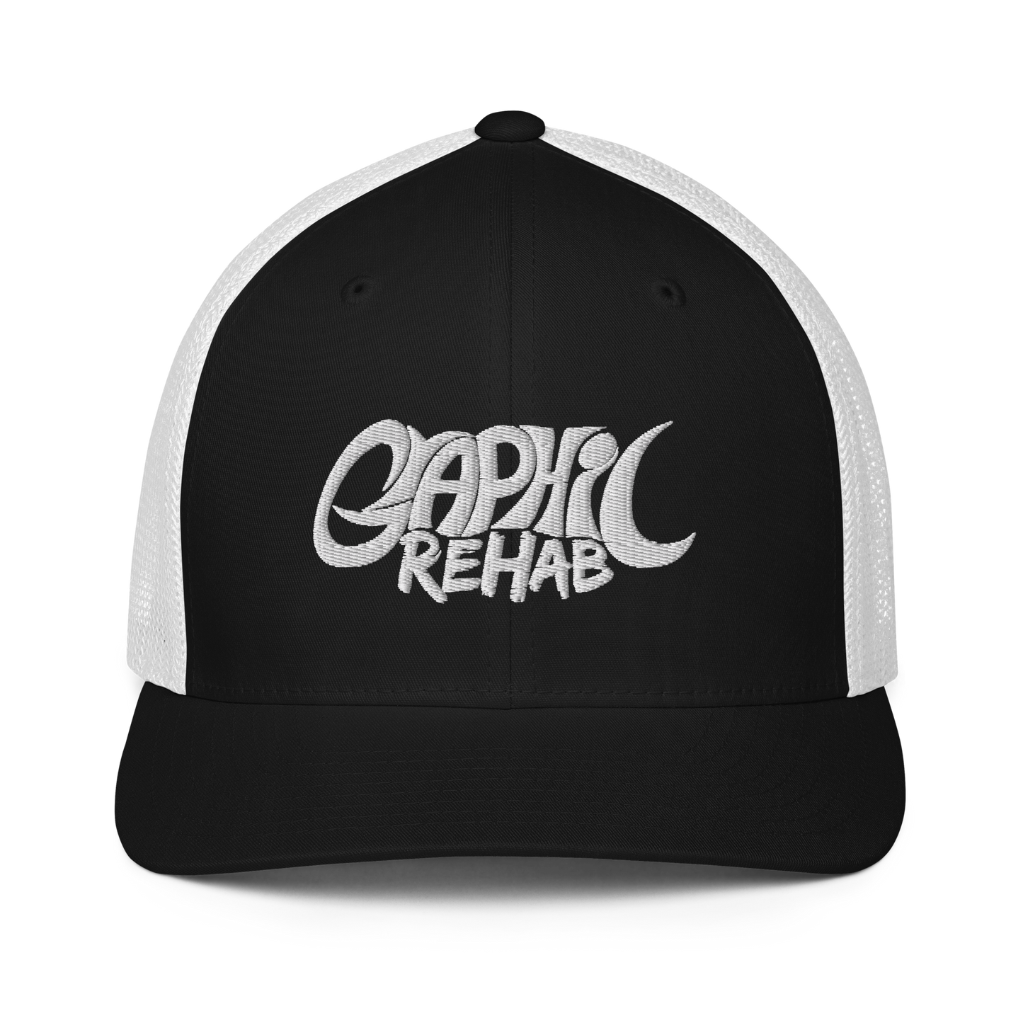 Graphic Rehab Brand Ambassador Closed-back trucker cap
