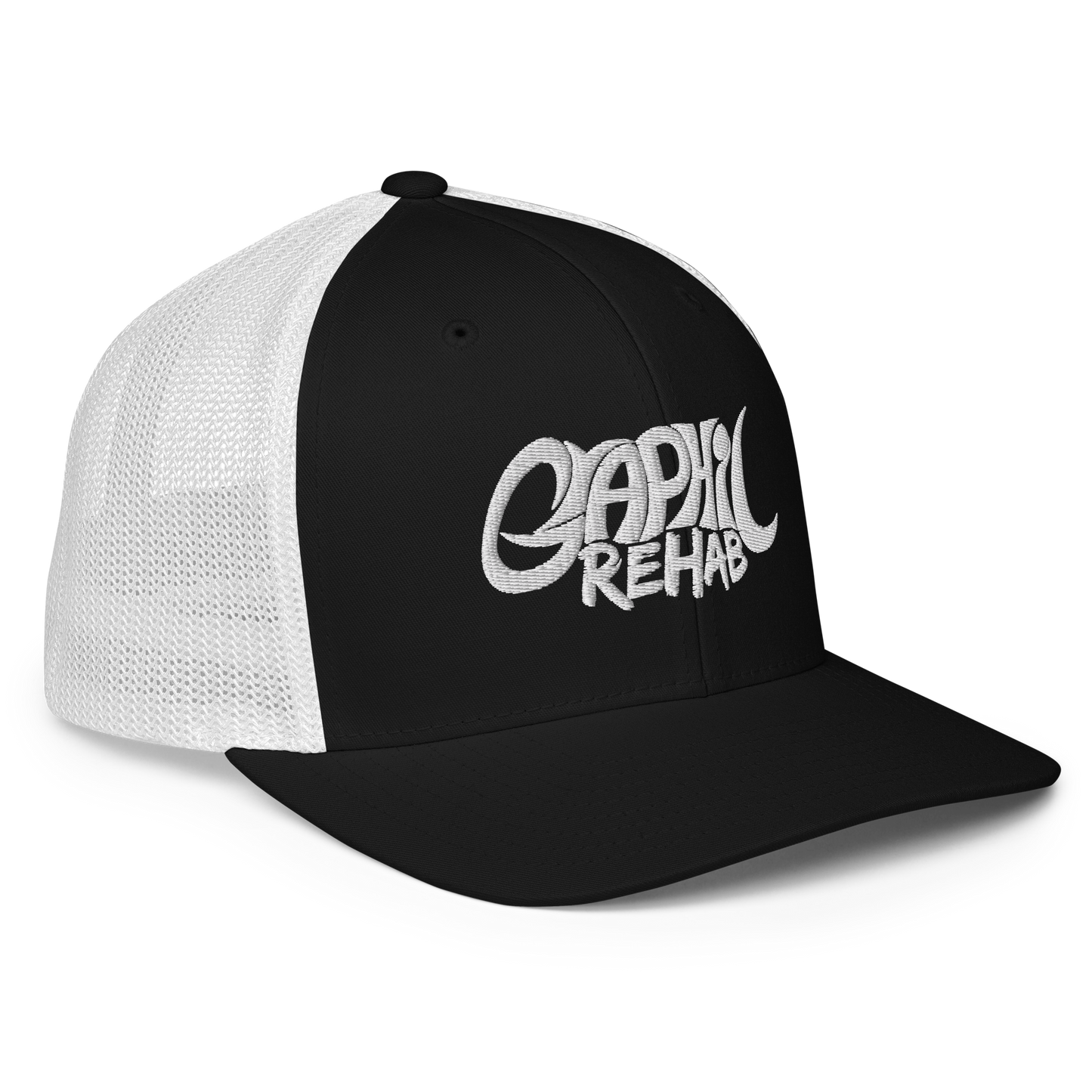Graphic Rehab Brand Ambassador Closed-back trucker cap