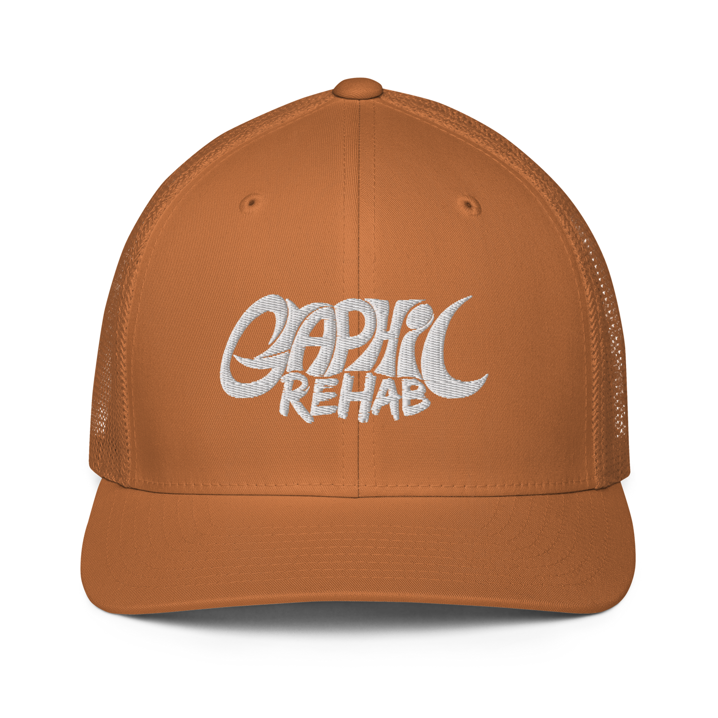 Graphic Rehab Brand Ambassador Closed-back trucker cap
