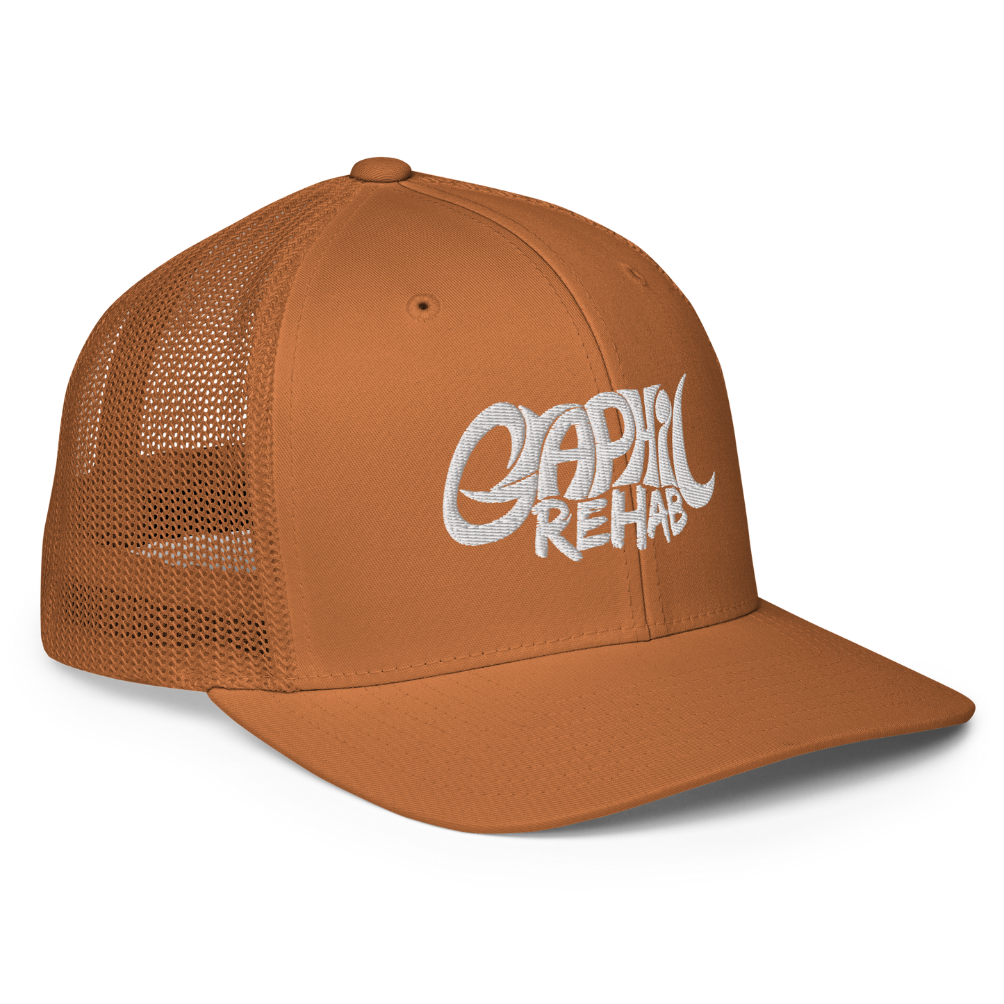 Graphic Rehab Brand Ambassador Closed-back trucker cap