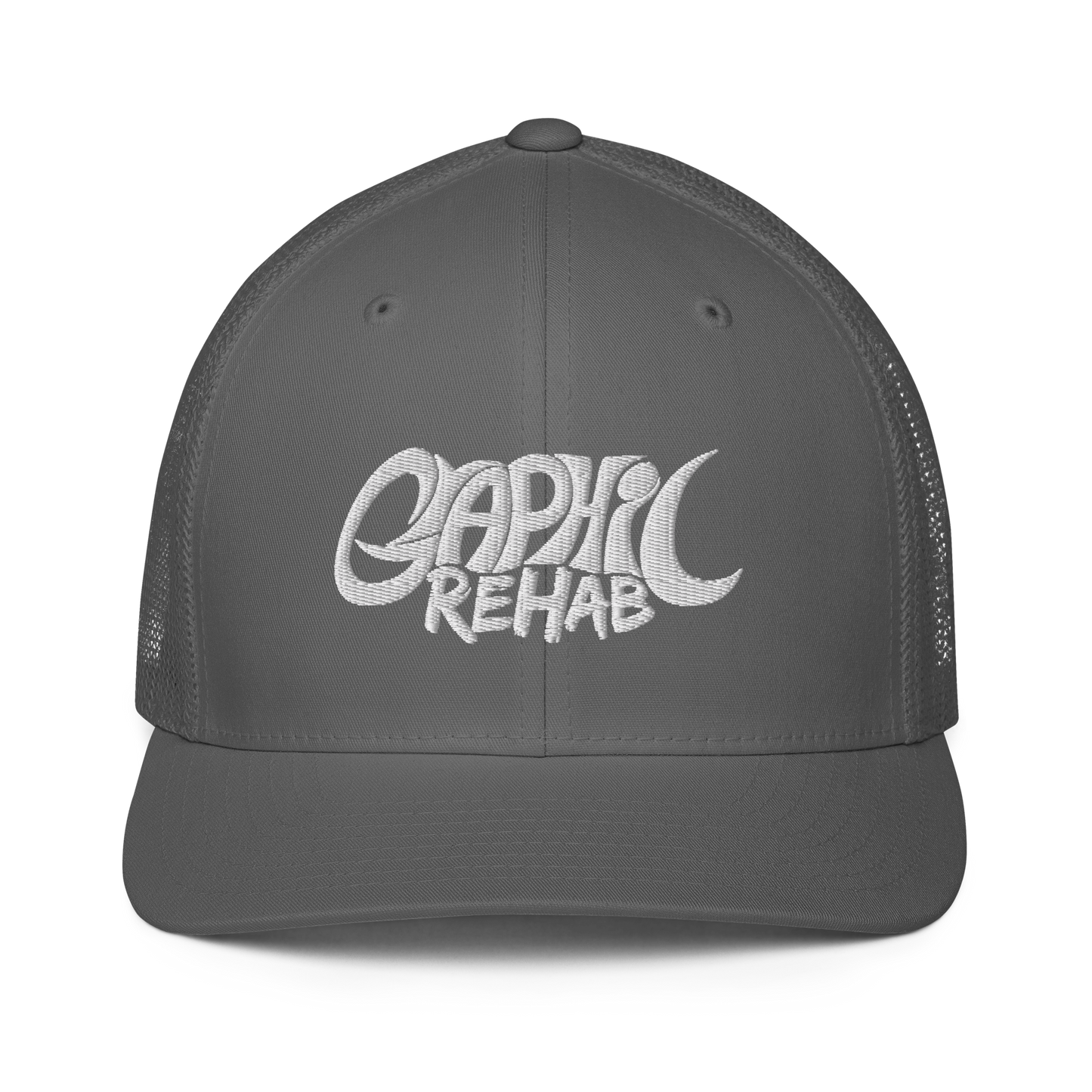 Graphic Rehab Brand Ambassador Closed-back trucker cap