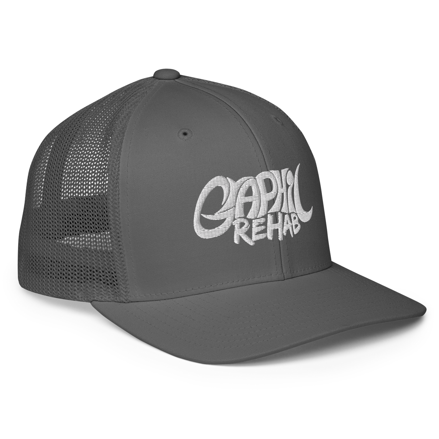 Graphic Rehab Brand Ambassador Closed-back trucker cap