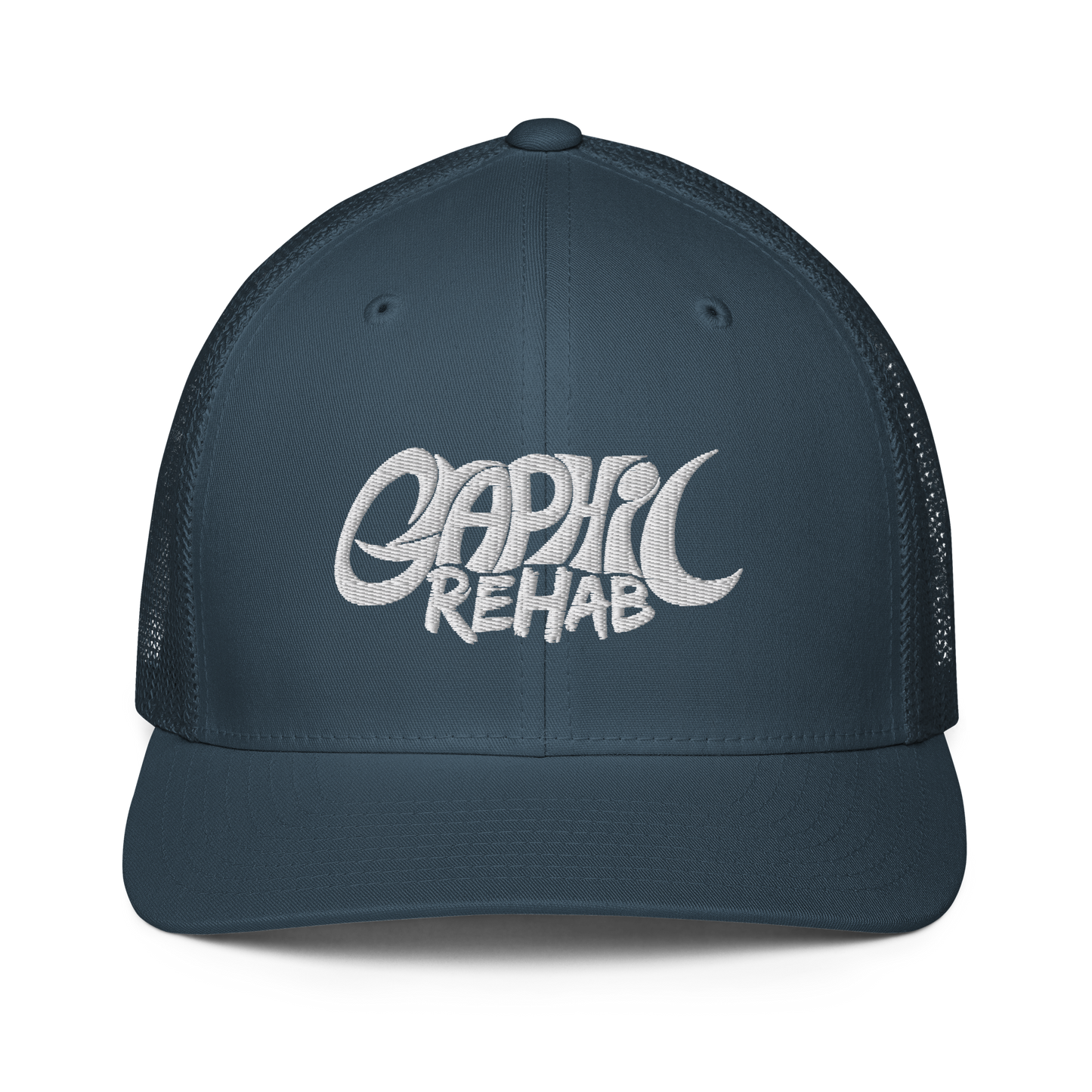 Graphic Rehab Brand Ambassador Closed-back trucker cap