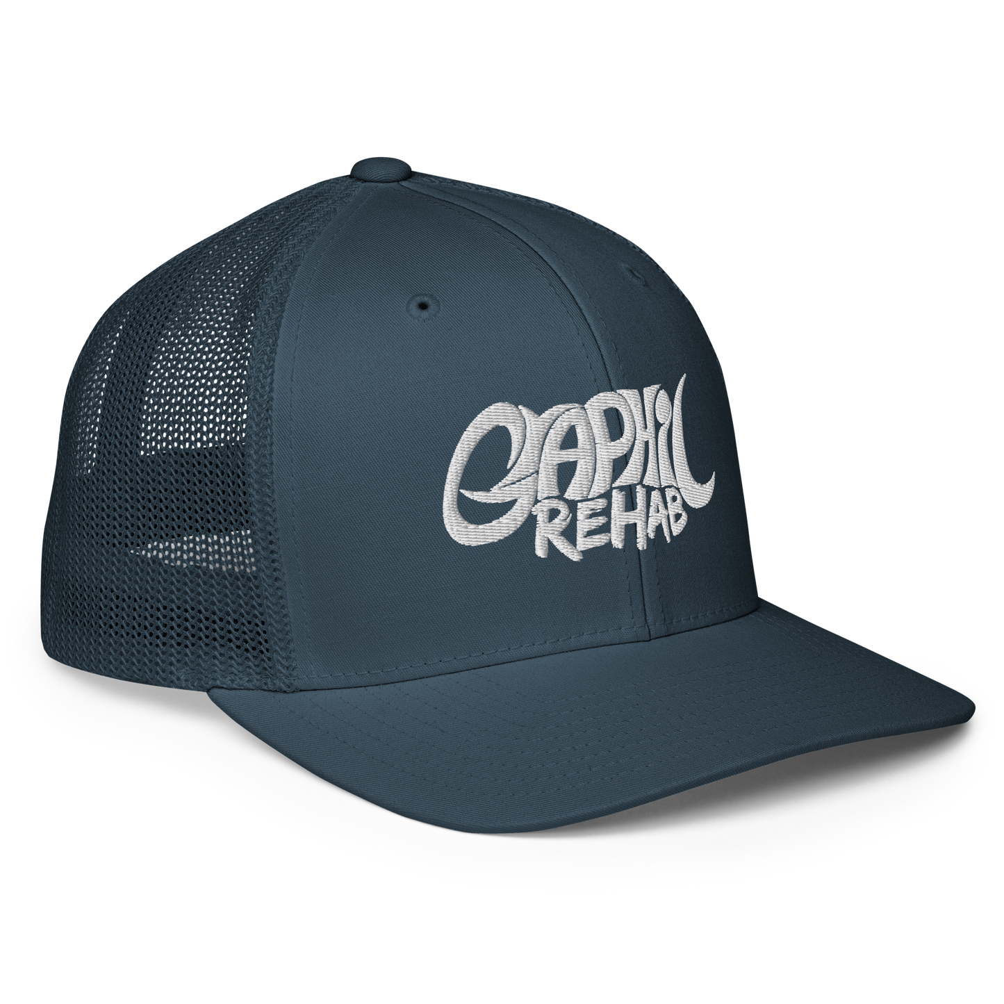Graphic Rehab Brand Ambassador Closed-back trucker cap