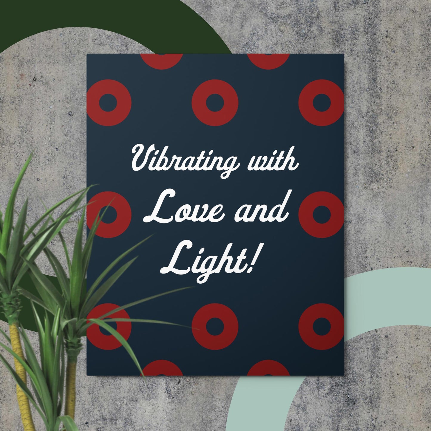 Phish Love and Light Metal Print