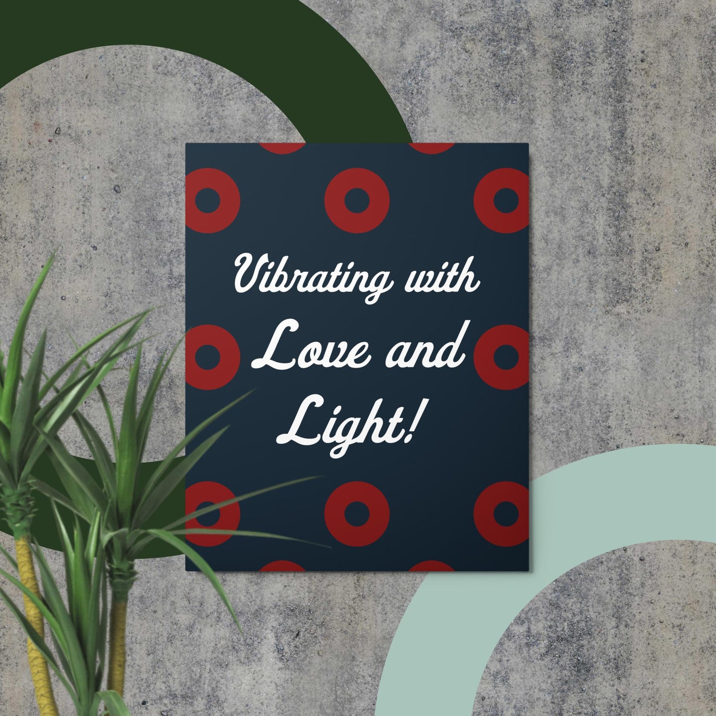 Phish Love and Light Metal Print