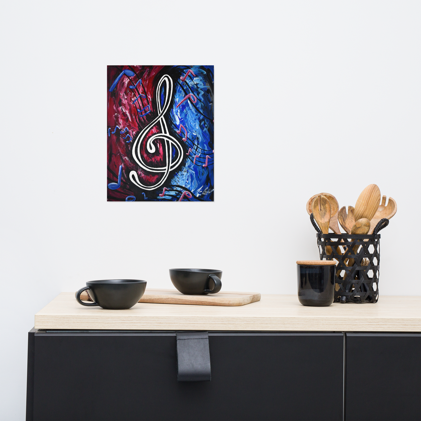 Rhythm in Music Poster Print