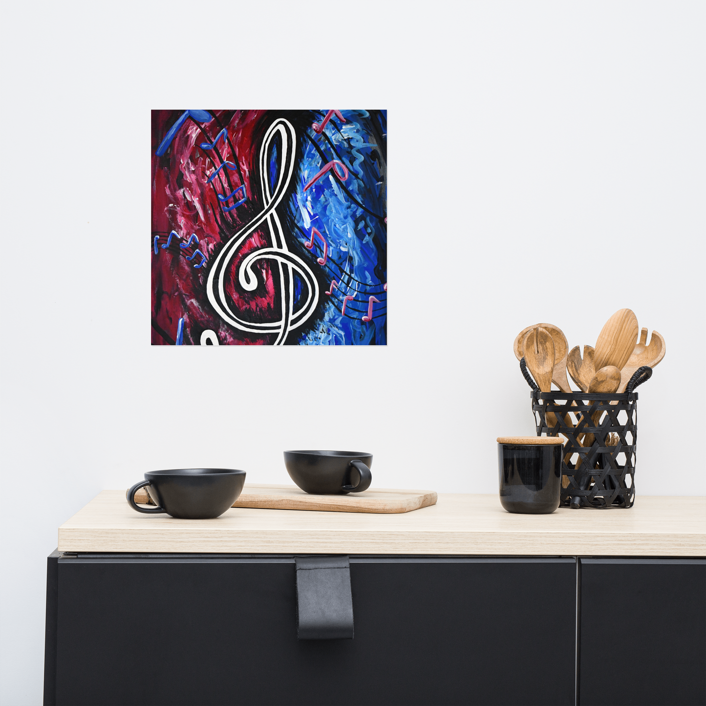 Rhythm in Music Poster Print