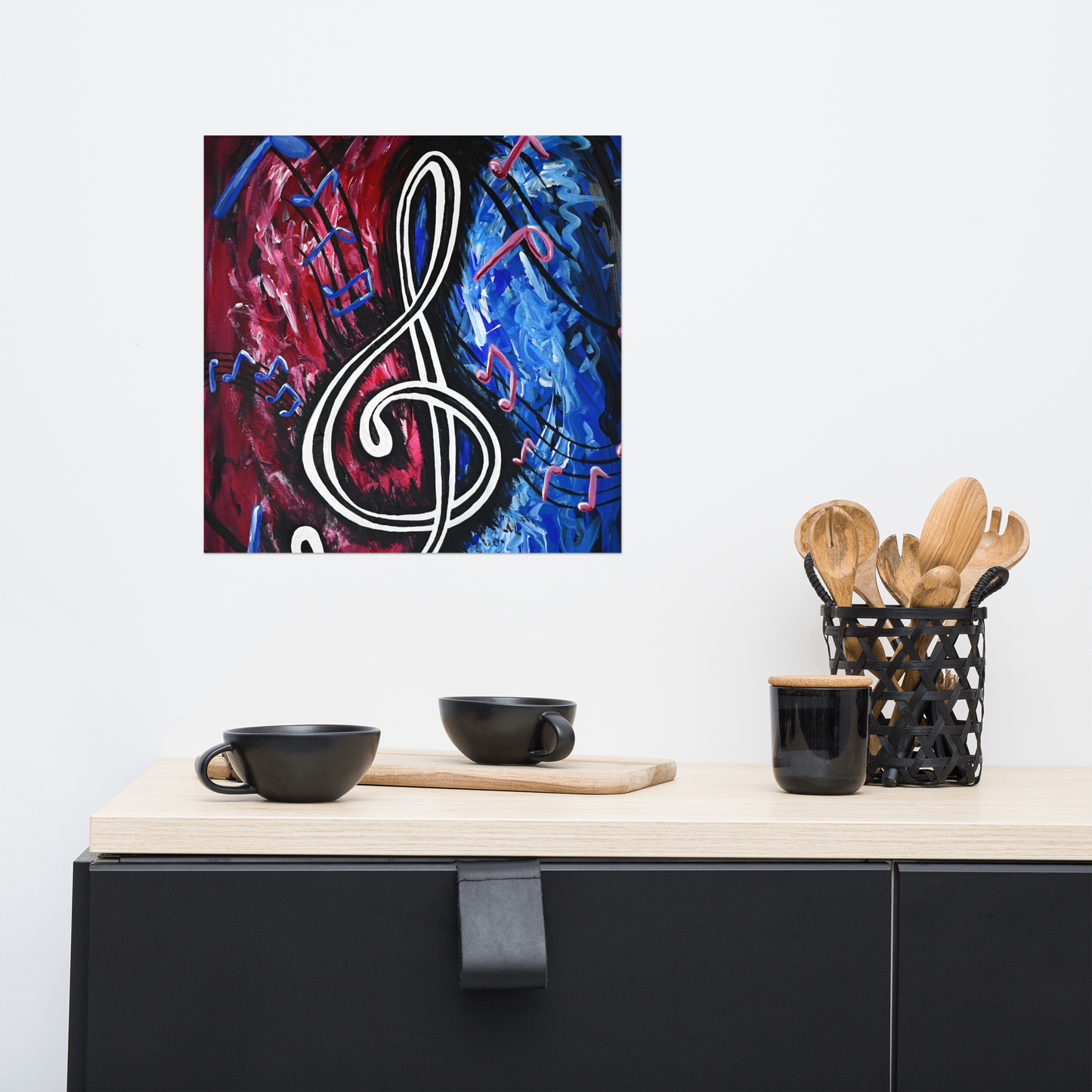 Rhythm in Music Poster Print