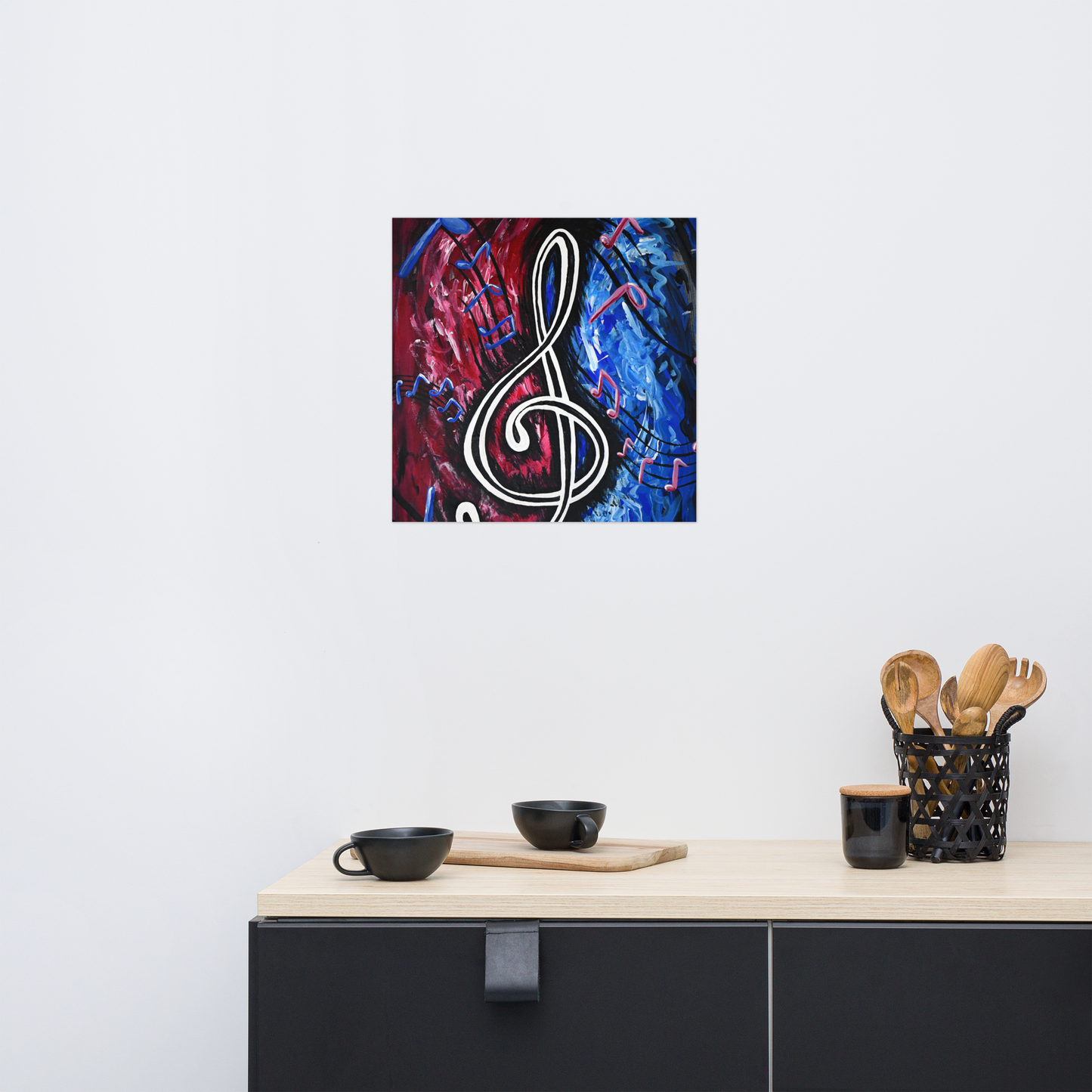 Rhythm in Music Poster Print
