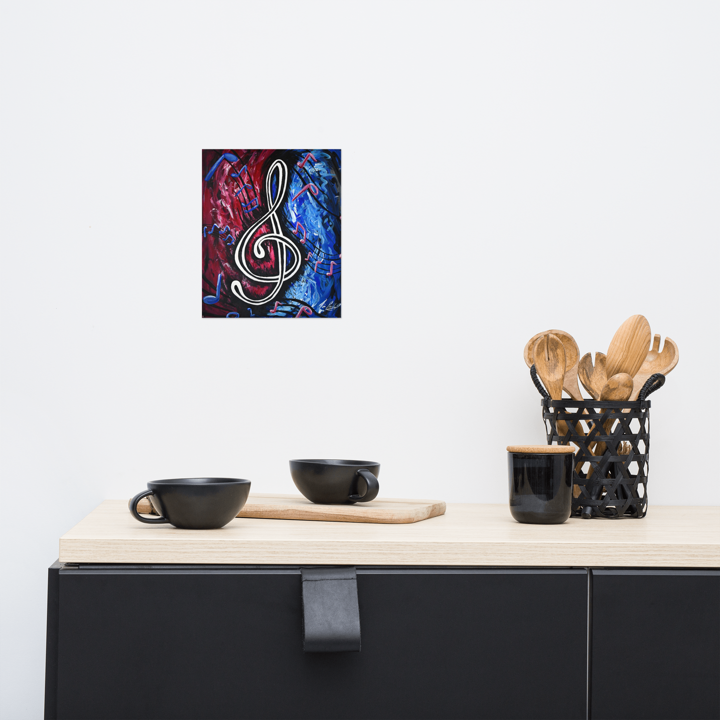 Rhythm in Music Poster Print