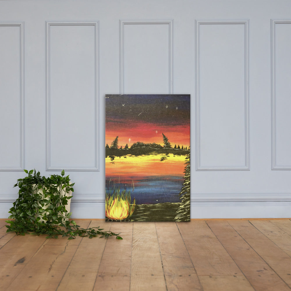 Campfire Print