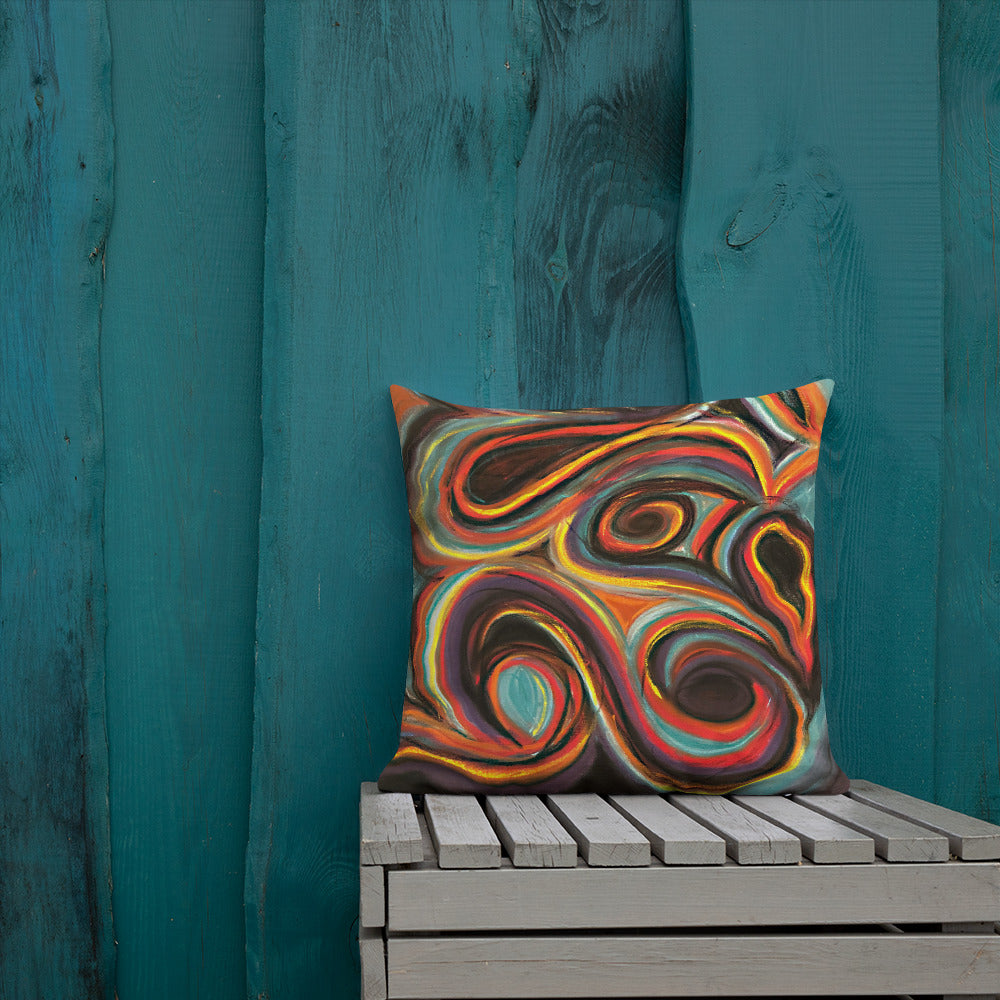 Abstract Artistic Pillow