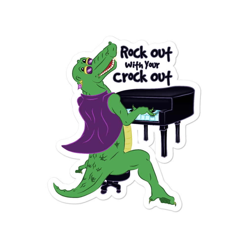 Crocodile Rock Sticker