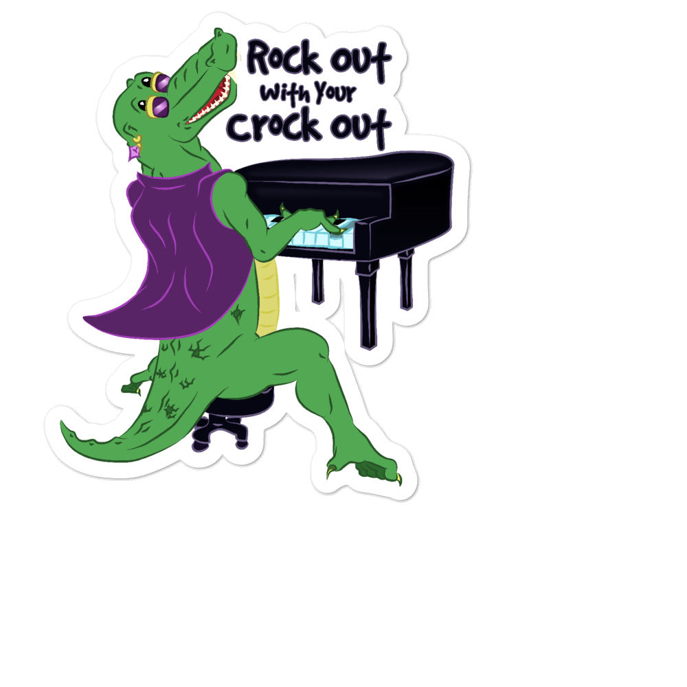 Crocodile Rock Sticker