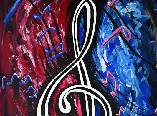 Rhythm in Music Poster Print