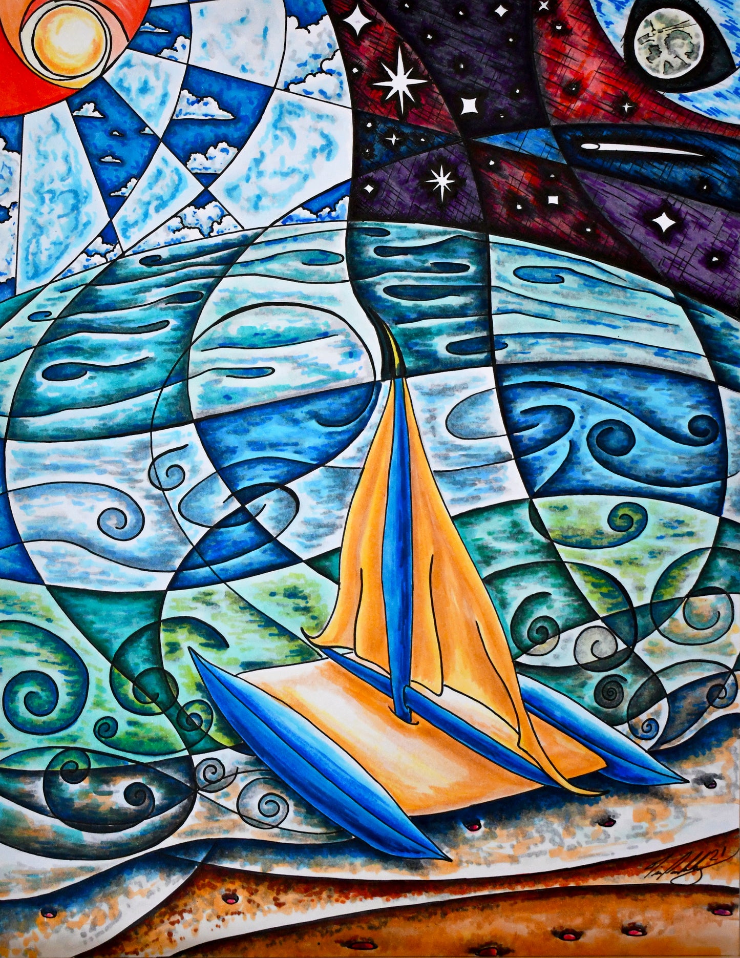 Come Sail Away Poster Print