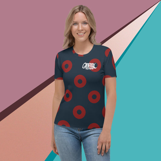 Phish Donut Graphic Rehab Women's T-shirt
