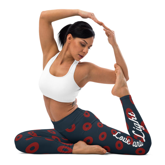 Phish Love and Light Yoga Leggings