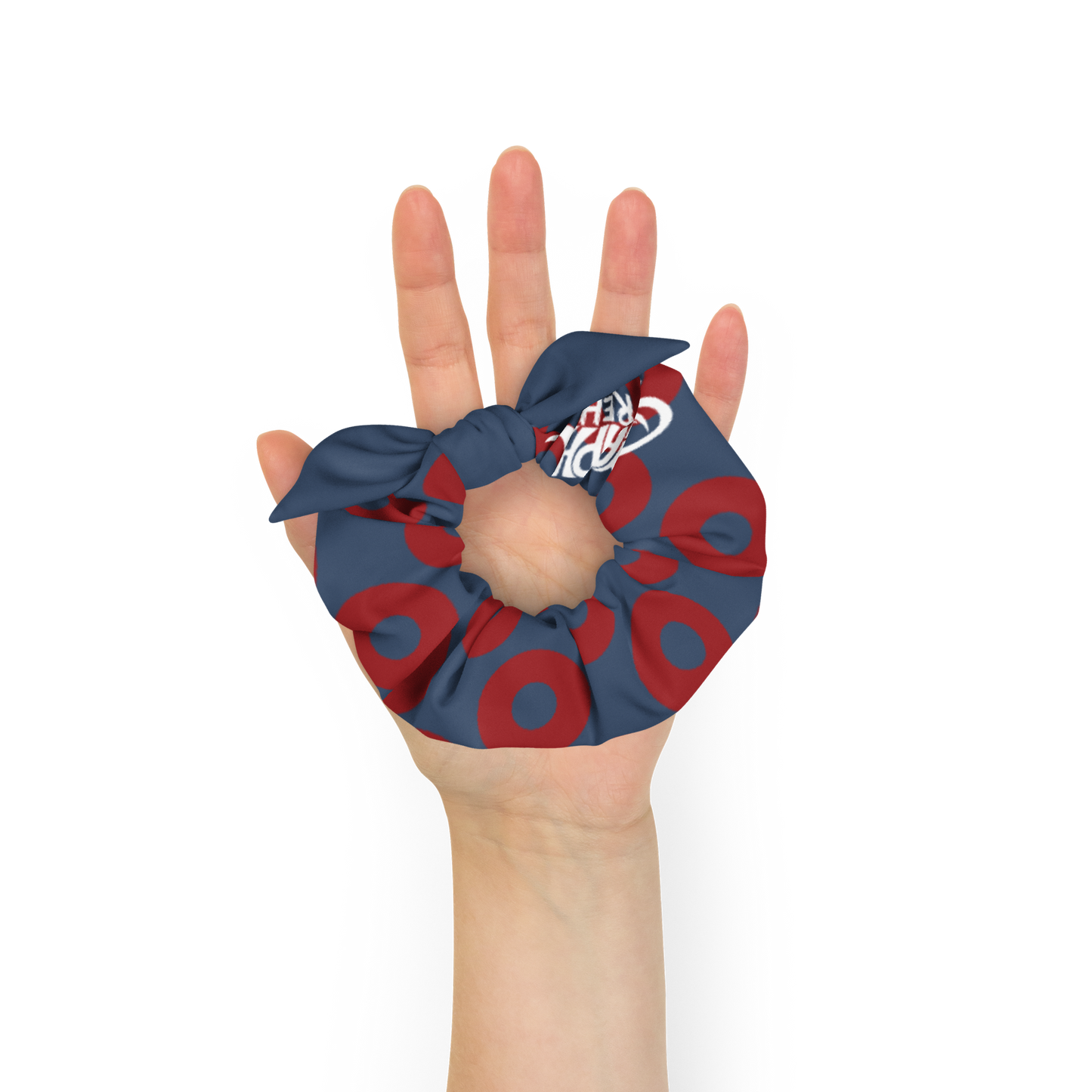 Phish Donut Graphic Rehab Recycled Scrunchie