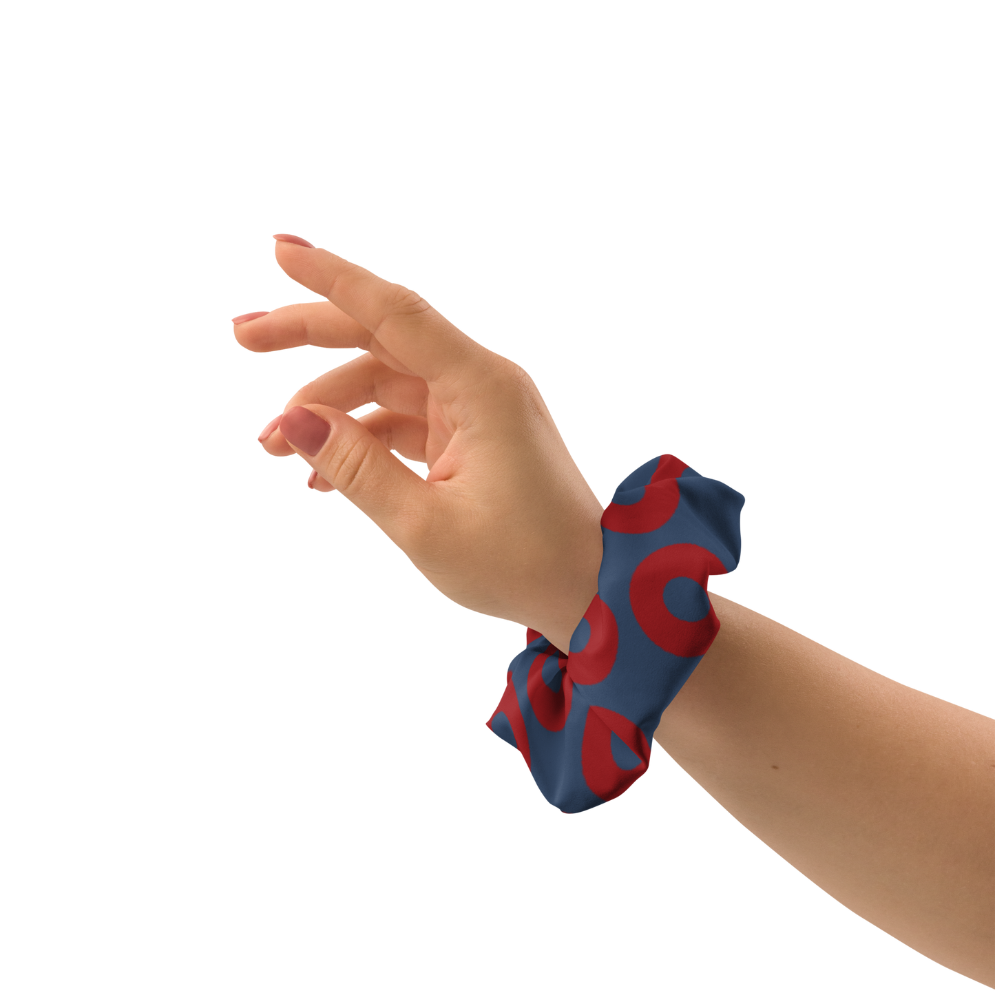 Phish Donut Graphic Rehab Recycled Scrunchie
