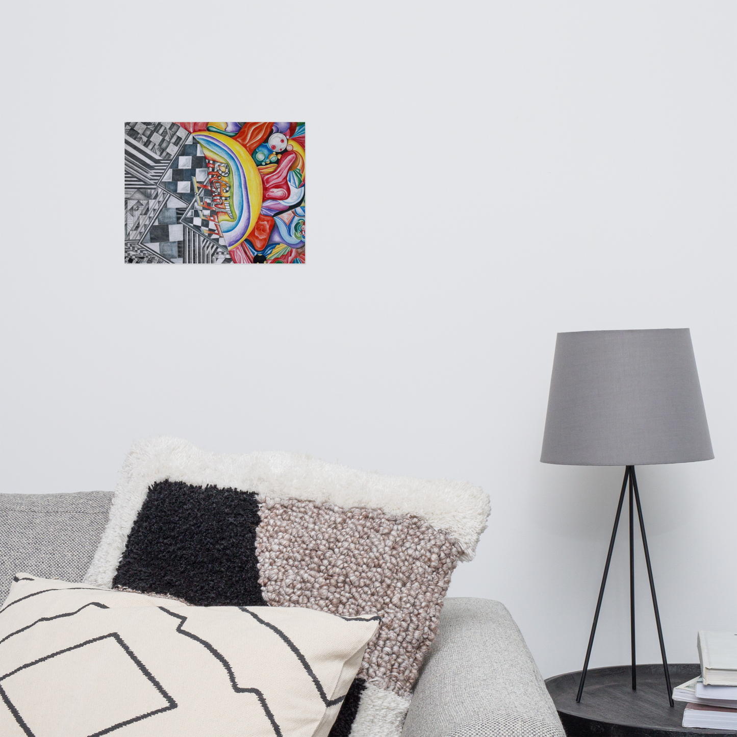 Left Brain Right Brain Poster Print
