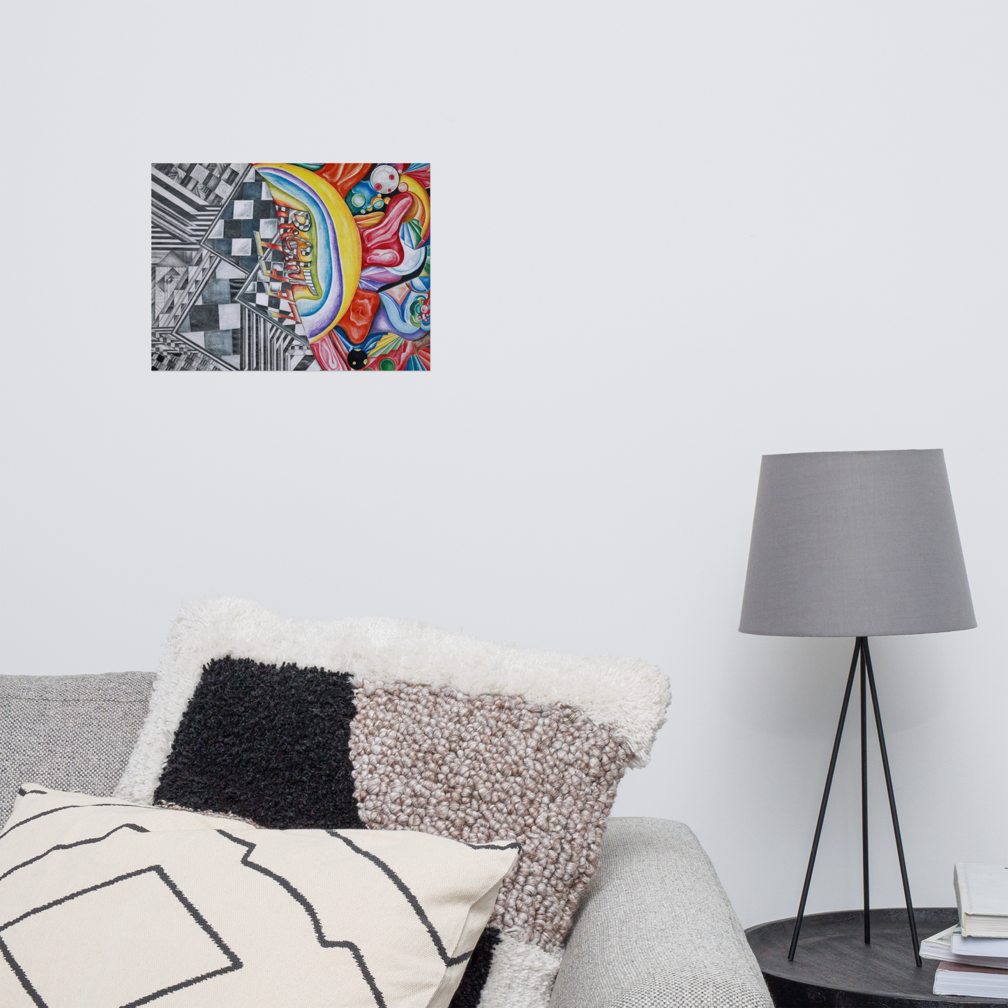 Left Brain Right Brain Poster Print