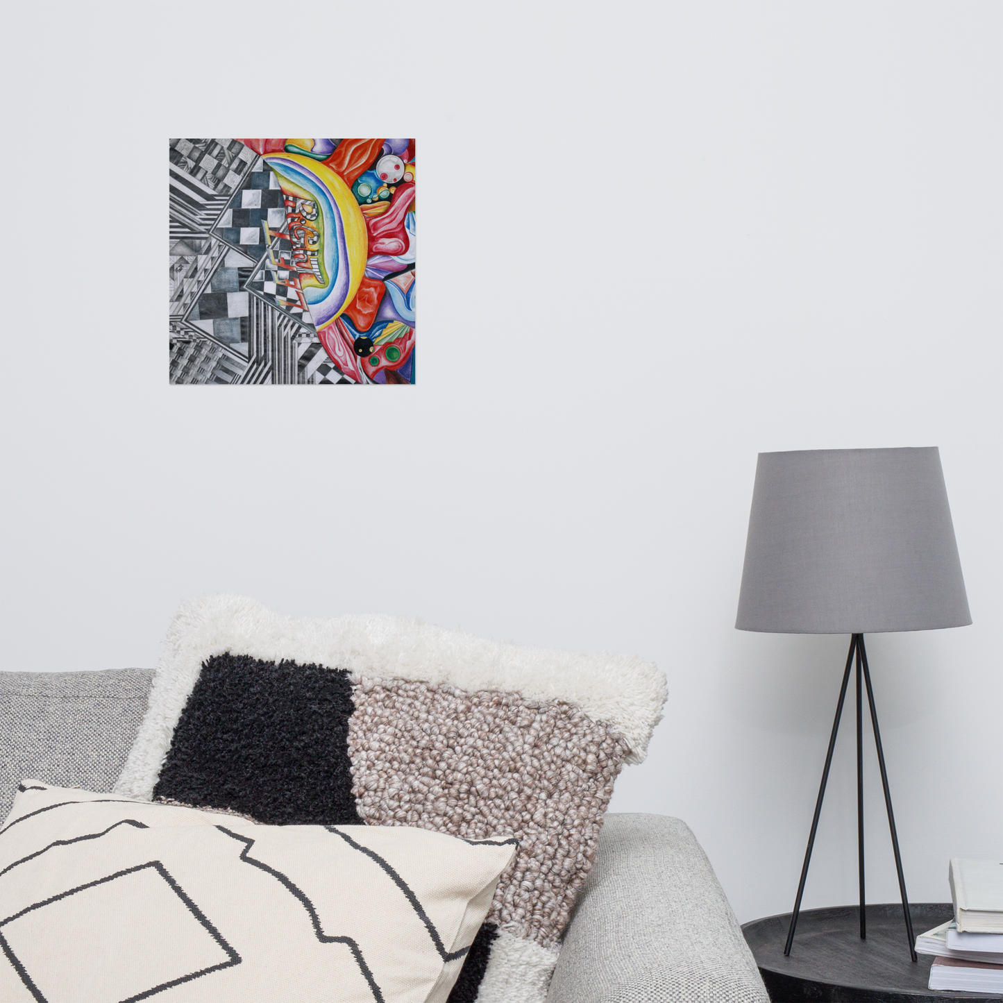 Left Brain Right Brain Poster Print