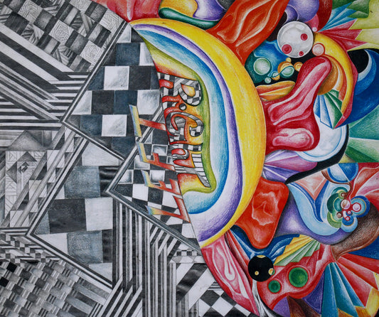 Left Brain Right Brain Poster Print
