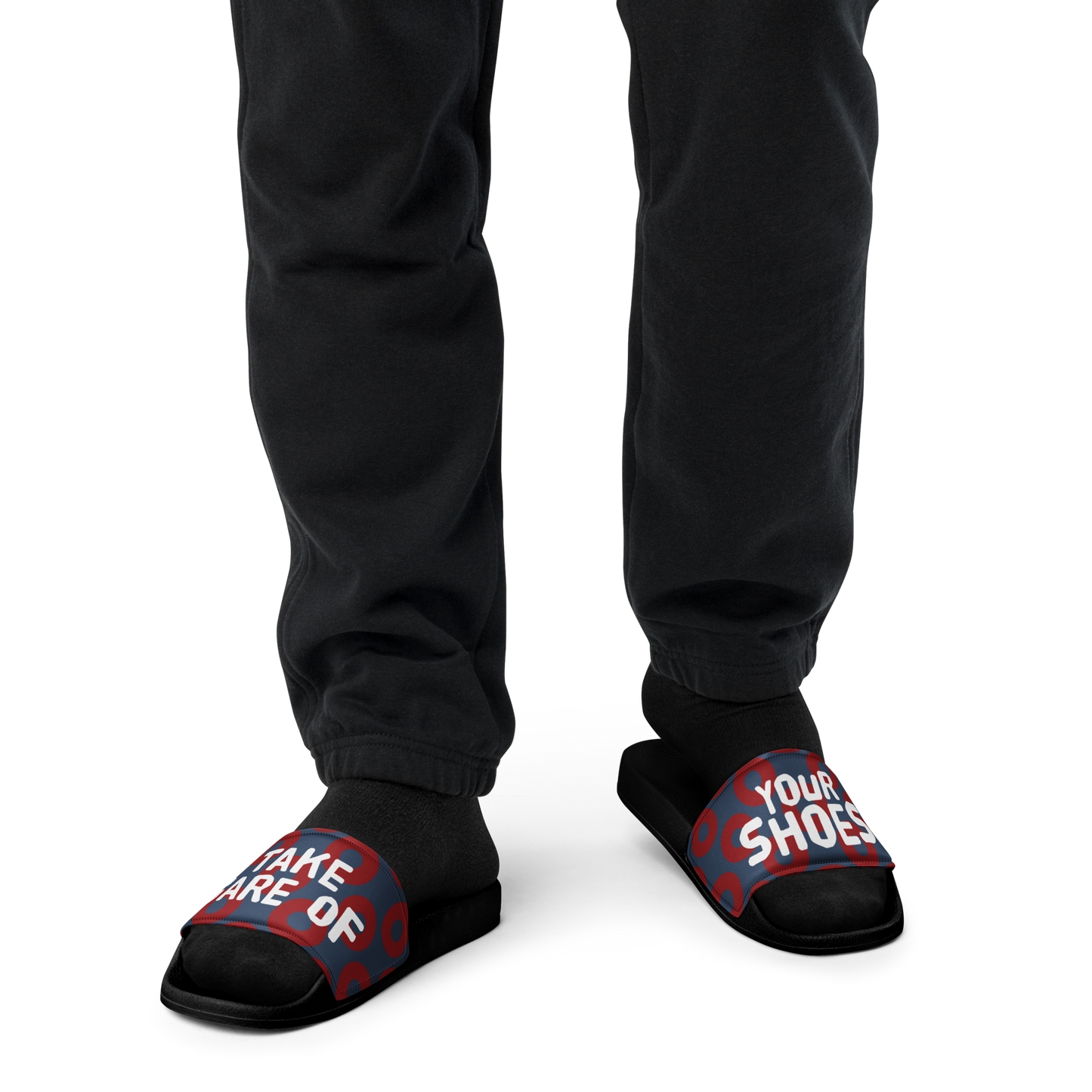 Phish Donut Take Care of Your Shoes Men's Slides