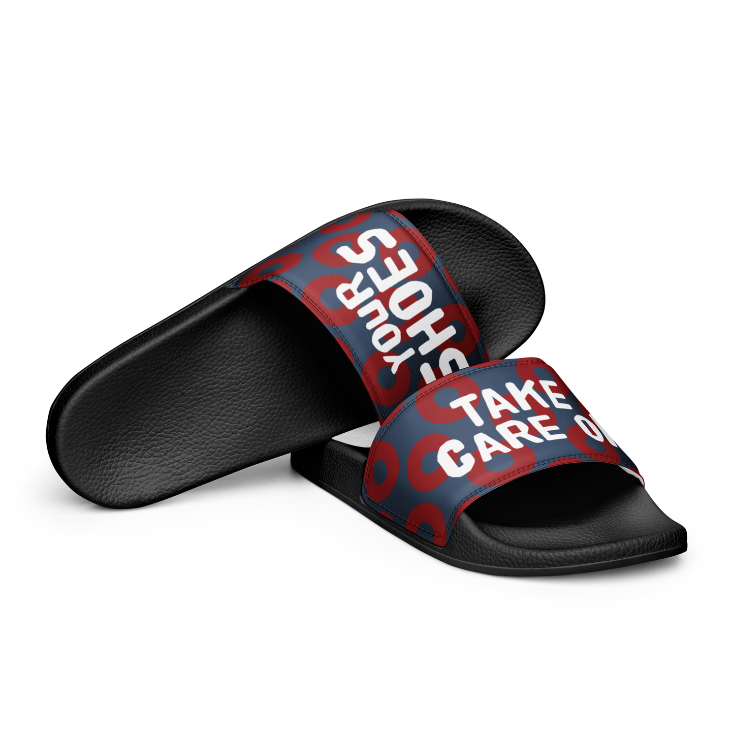 Phish Donut Take Care of Your Shoes Men's Slides