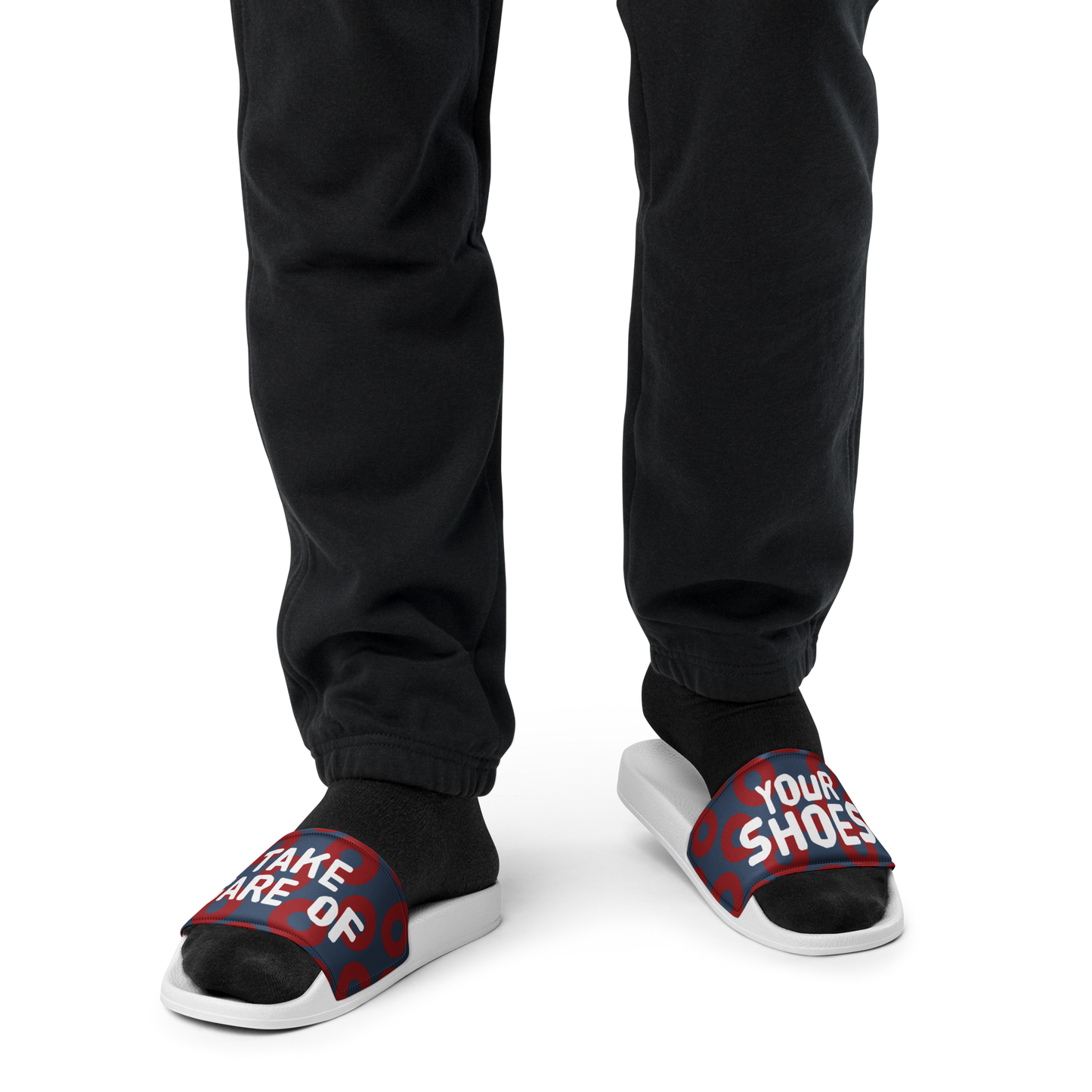 Phish Donut Take Care of Your Shoes Men's Slides