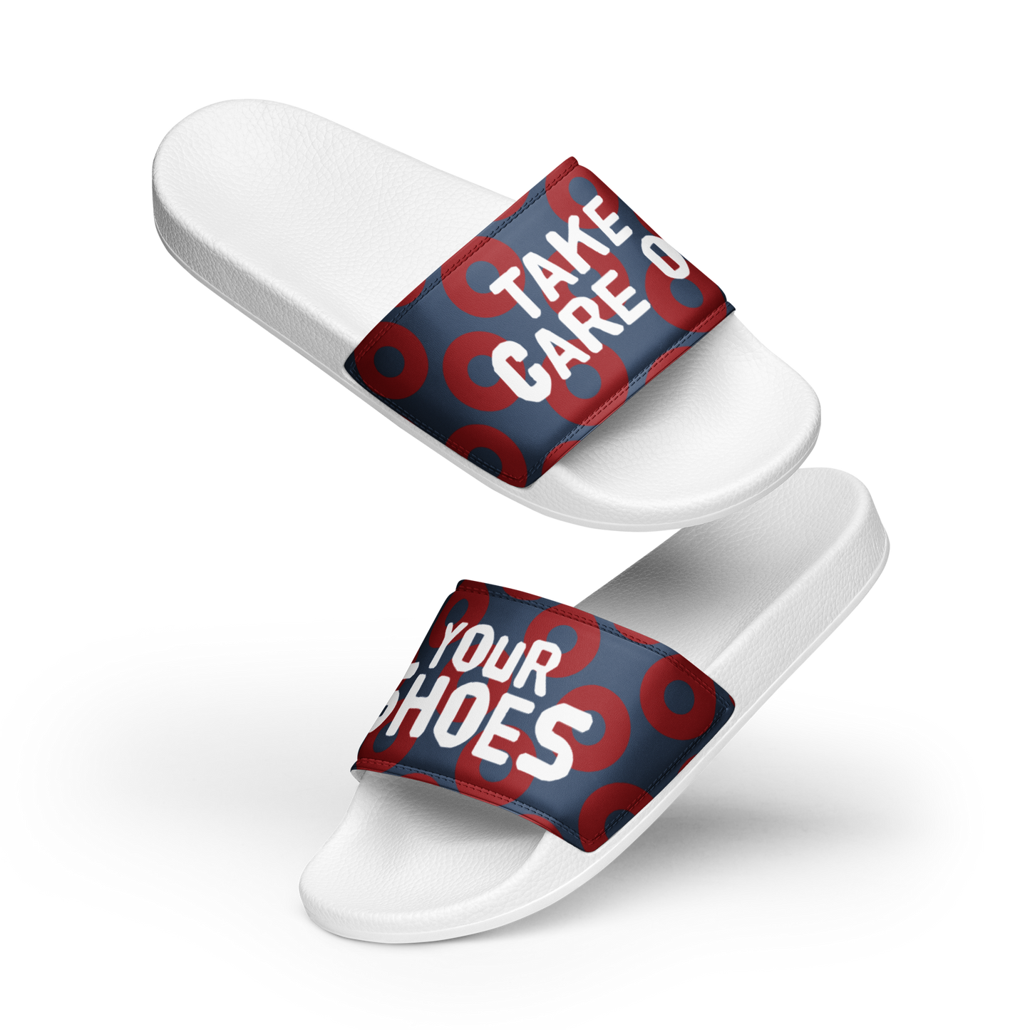 Phish Donut Take Care of Your Shoes Men's Slides