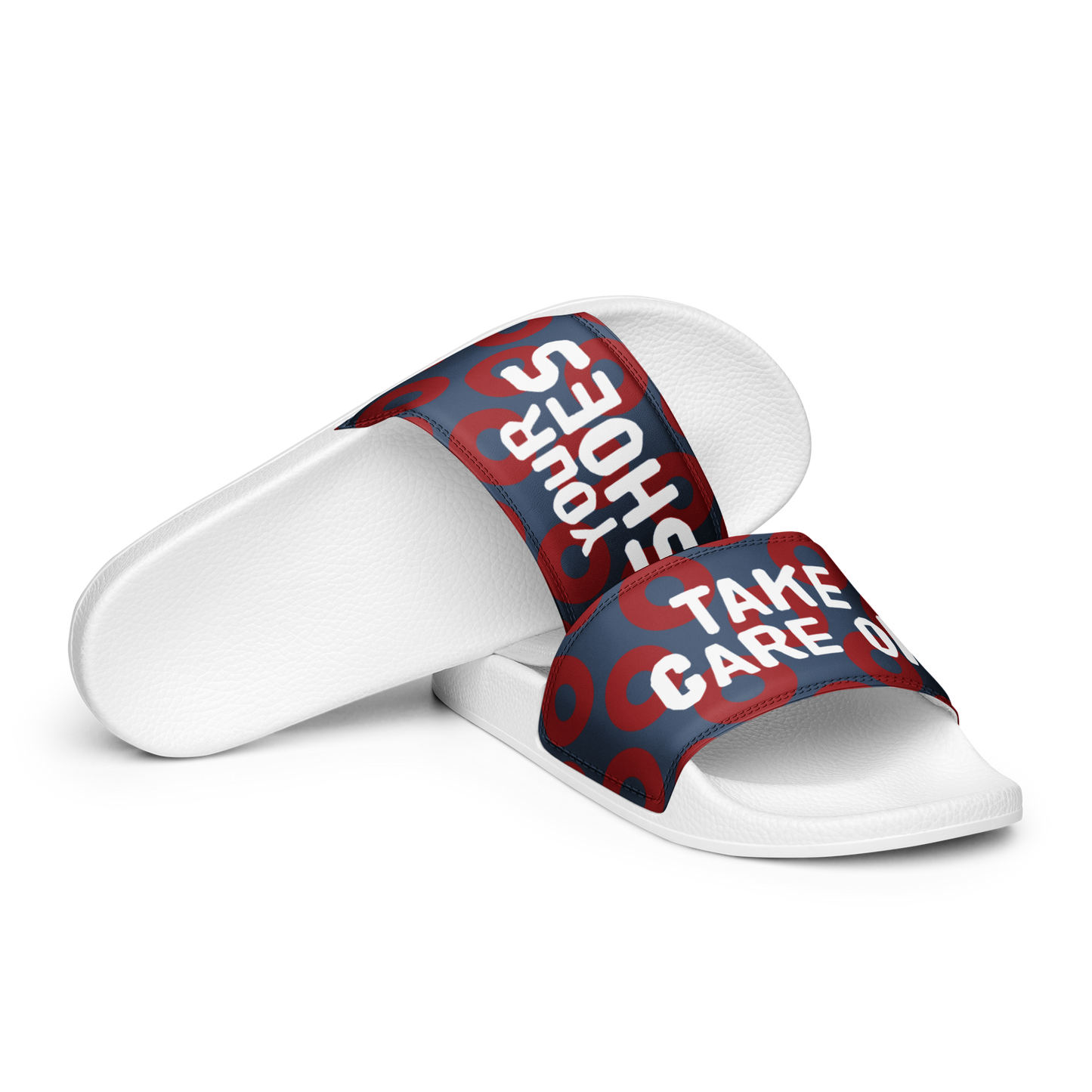 Phish Donut Take Care of Your Shoes Men's Slides