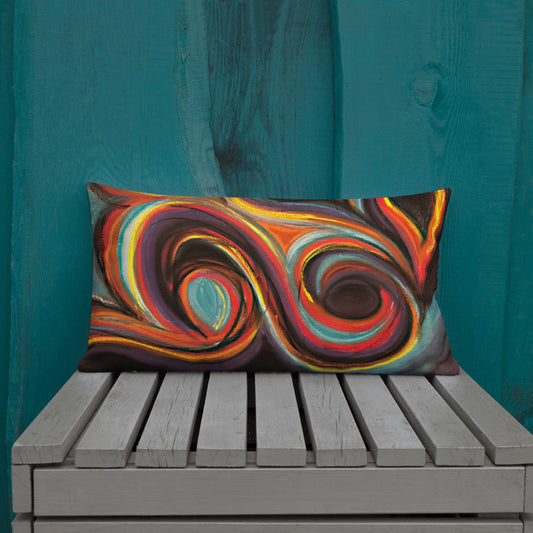 Abstract Artistic Pillow