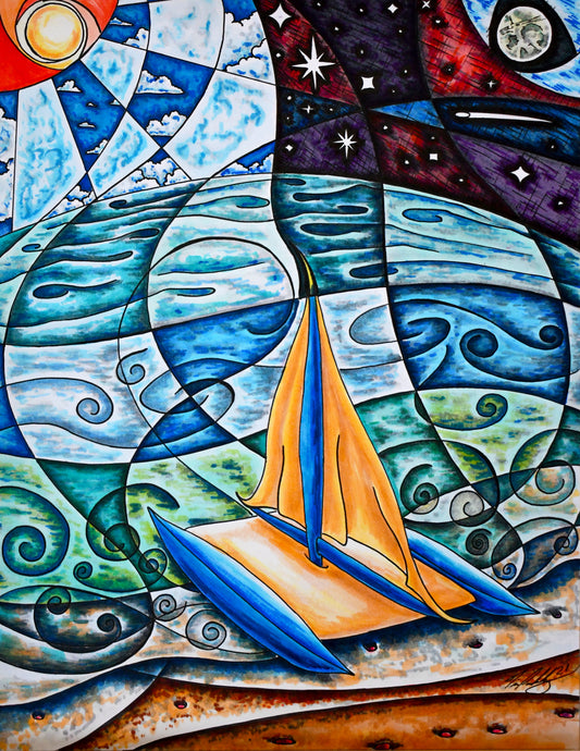 Come Sail Away Poster Print
