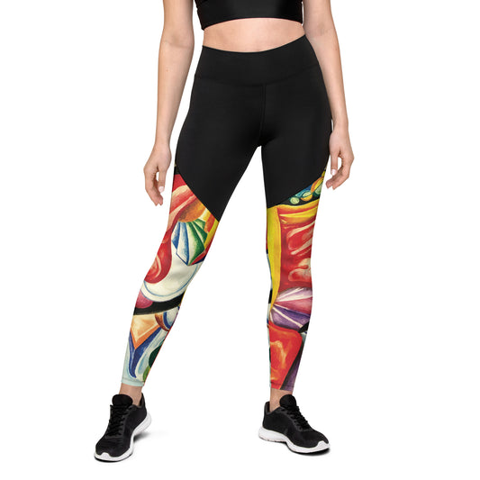 Colorful Sports Yoga Pants